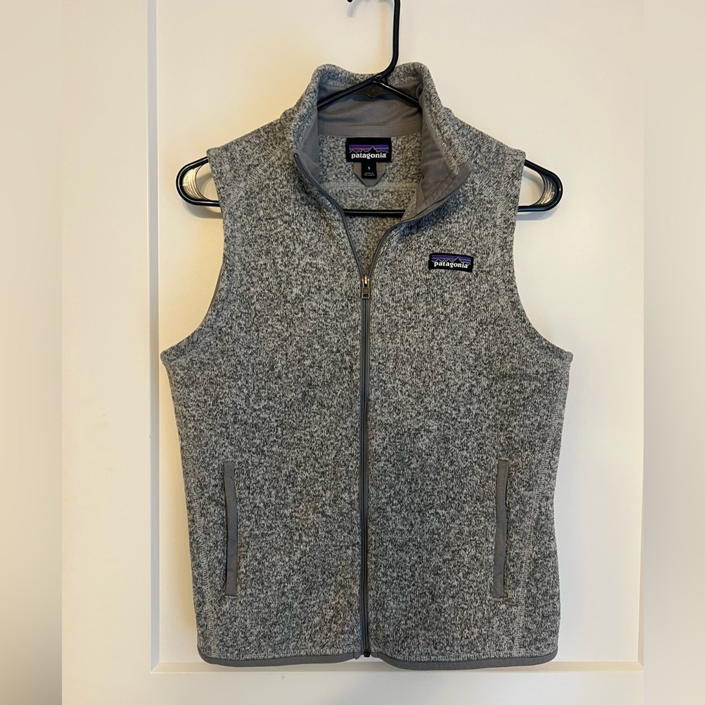 Patagonia Gray Better Sweater Vest